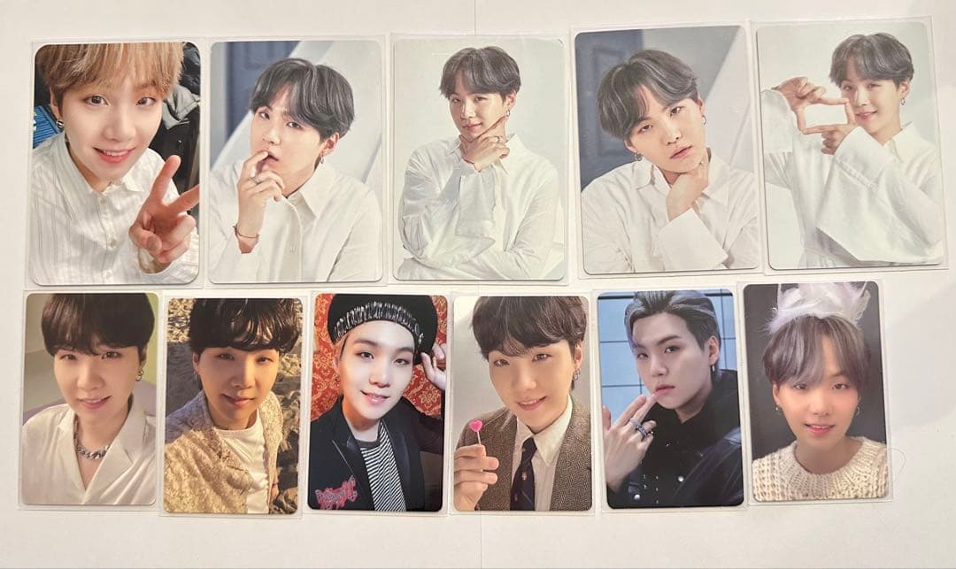 【公式】BTS SUGA ユンギ トレカ 54枚セット フォトカード まとめ売り