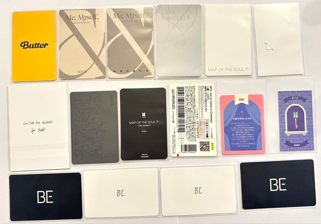 【公式】BTS SUGA ユンギ トレカ 54枚セット フォトカード まとめ売り