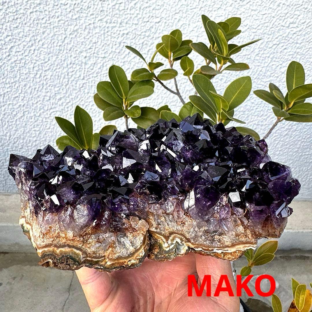 M1862☆アメジストクラスター1.7Kg☆ウルグアイ産☆天然石☆N51206