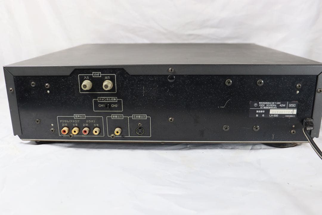 完動品　Panasonic パナソニック　LDプレーヤー LX-300