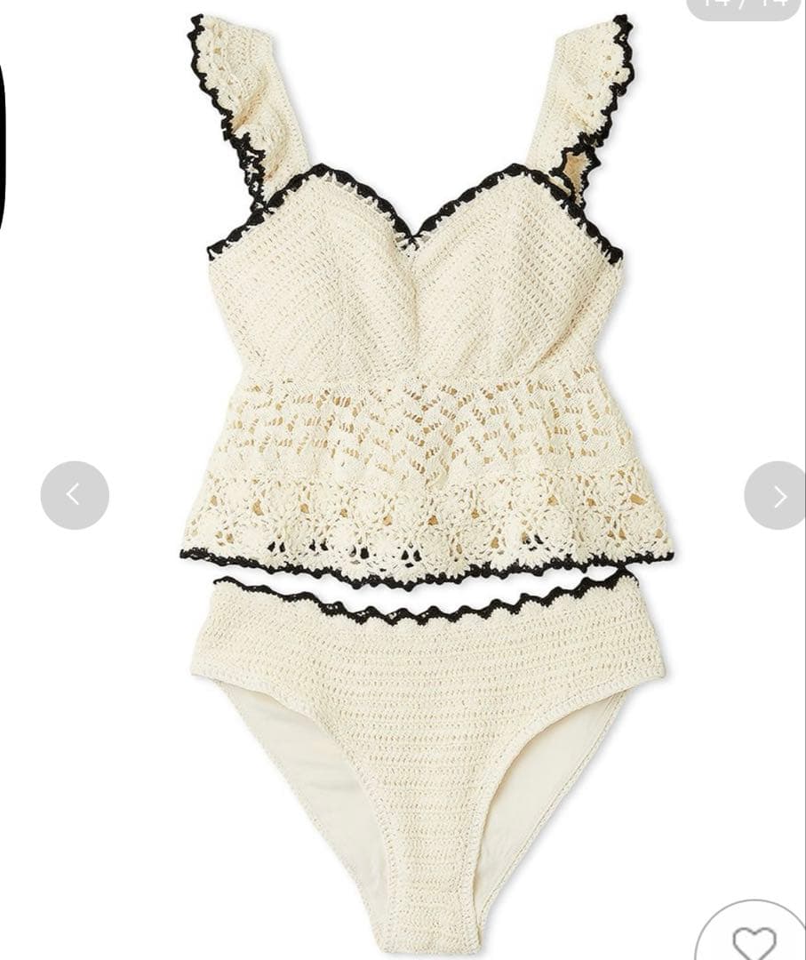 FRAY I.D クロシェセパレートスイムウェア