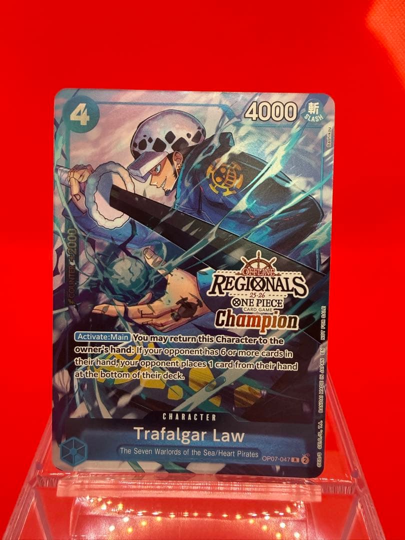 【英語版】トラファルガー・ローCS25-26 REGIONAL champion