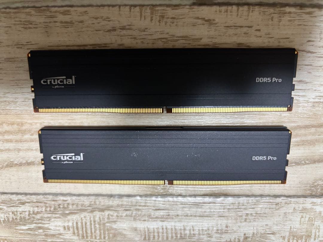 Crucial DDR5 Pro 32GB (2x16GB) メモリ