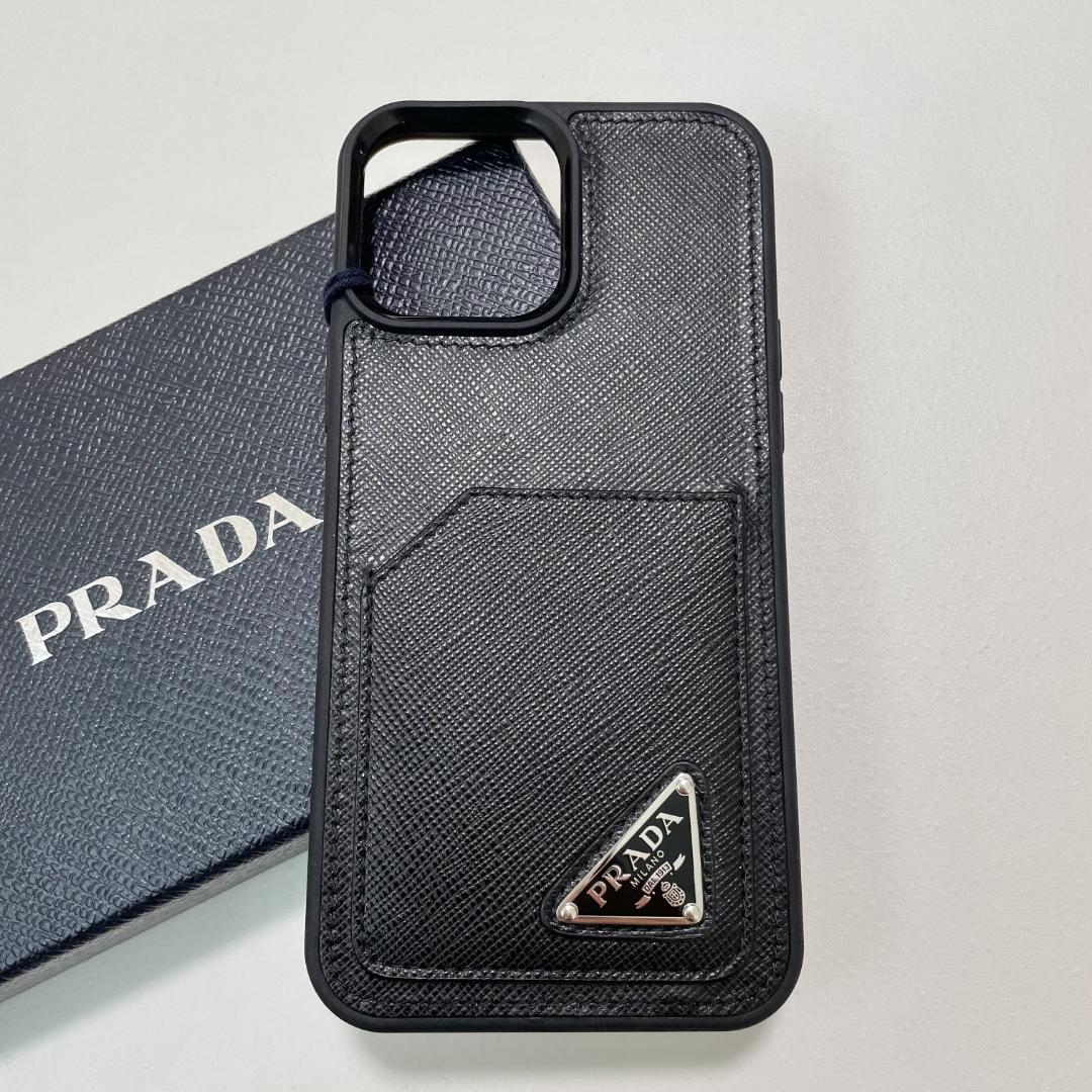 PRADA プラダ iPhone13 Pro Max ケース スマホケース 黒