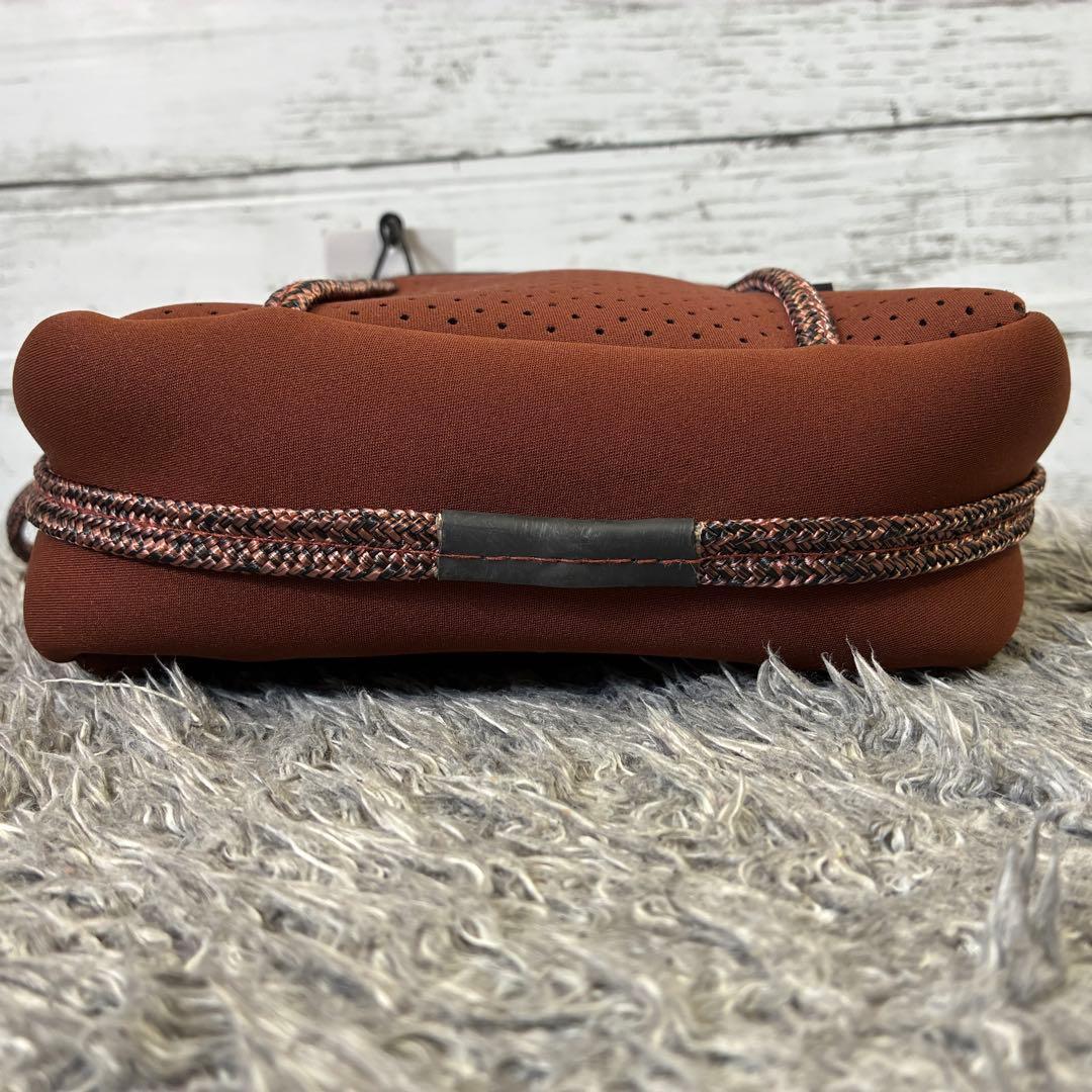 【極美品】ステイトオブエスケープ マイクロ 2WAY バッグ ブラウン タグ付き