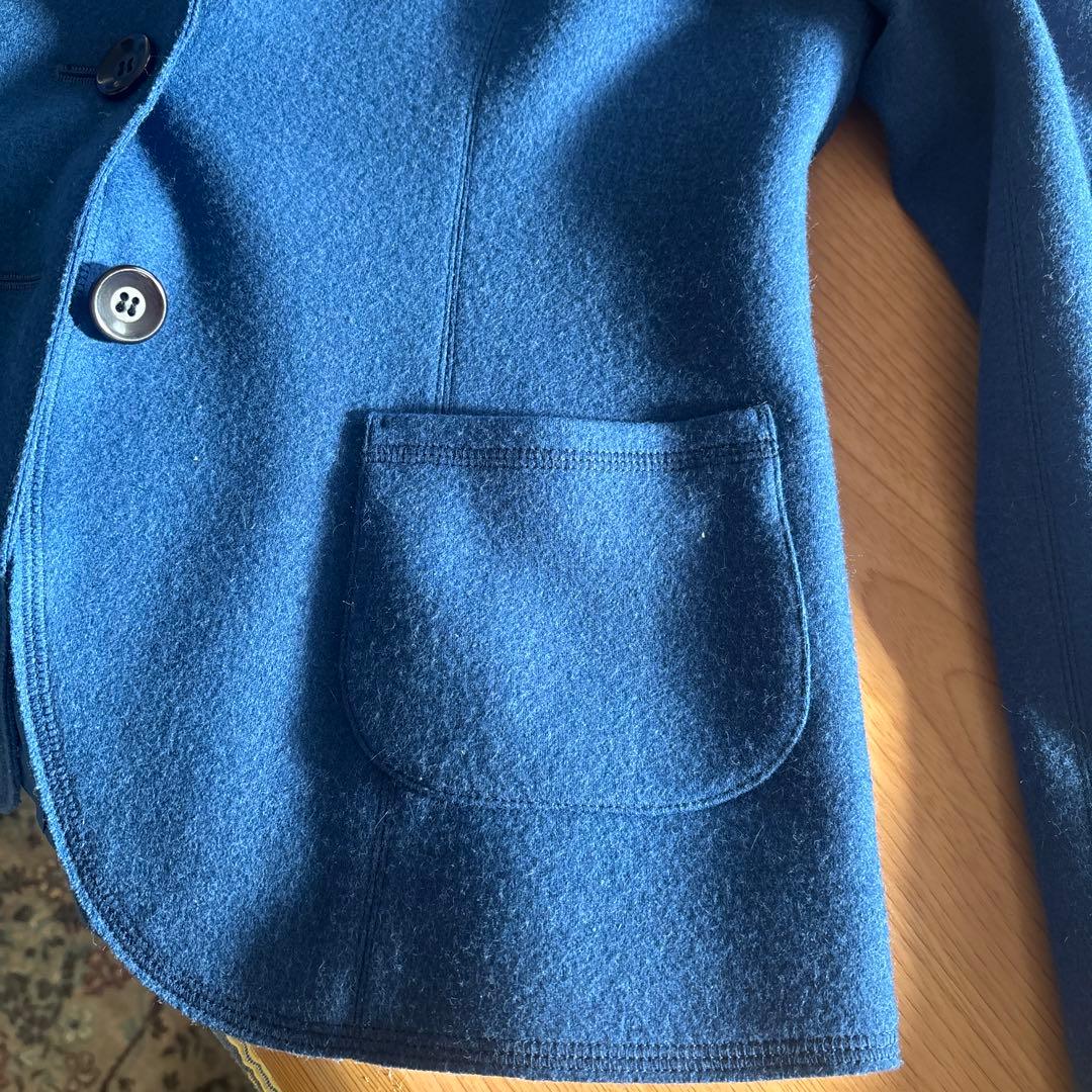 (極美品)レリアンのブルーのジヤケツト