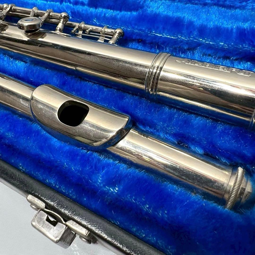 【音出し確認済み】 フルート 本体 ハードケース付 現状品 初心者向け 練習用