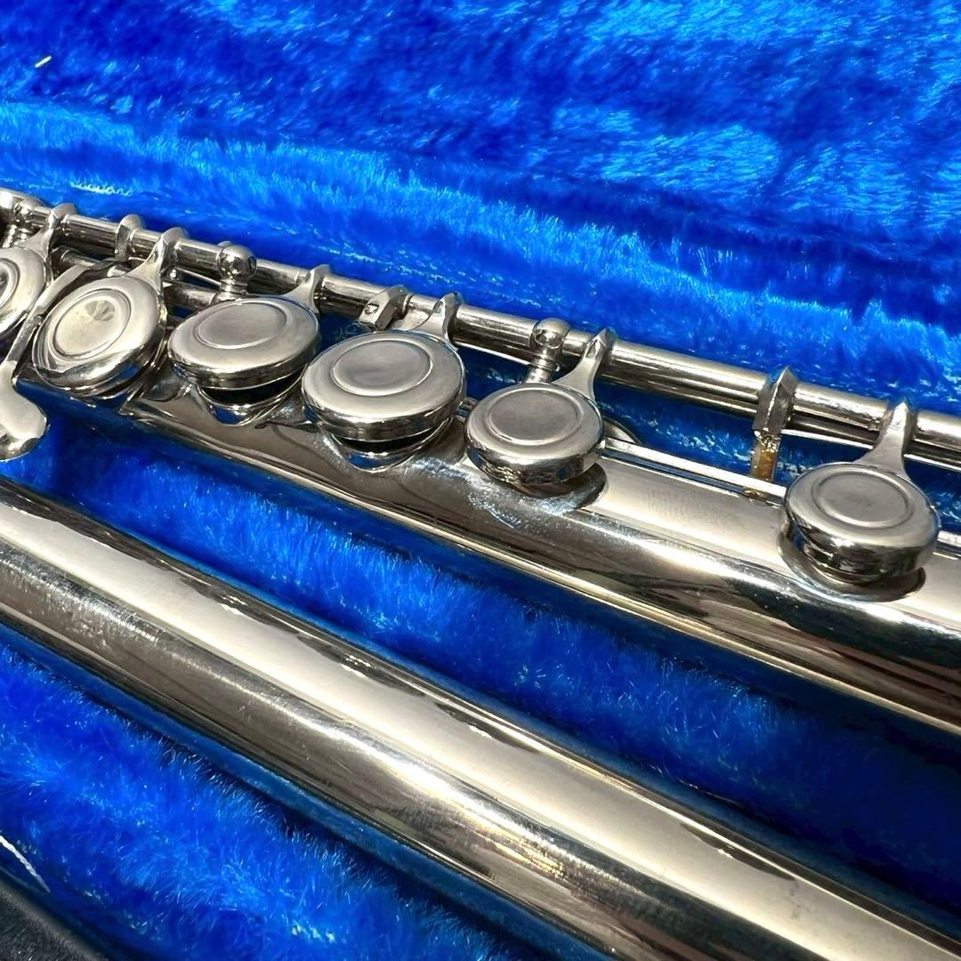 【音出し確認済み】 フルート 本体 ハードケース付 現状品 初心者向け 練習用