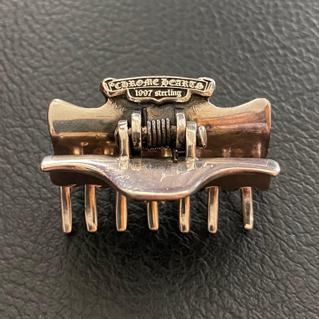 k*n様 CHROME HEARTS CHプラス ヘアクリップ バレッタ シルバ