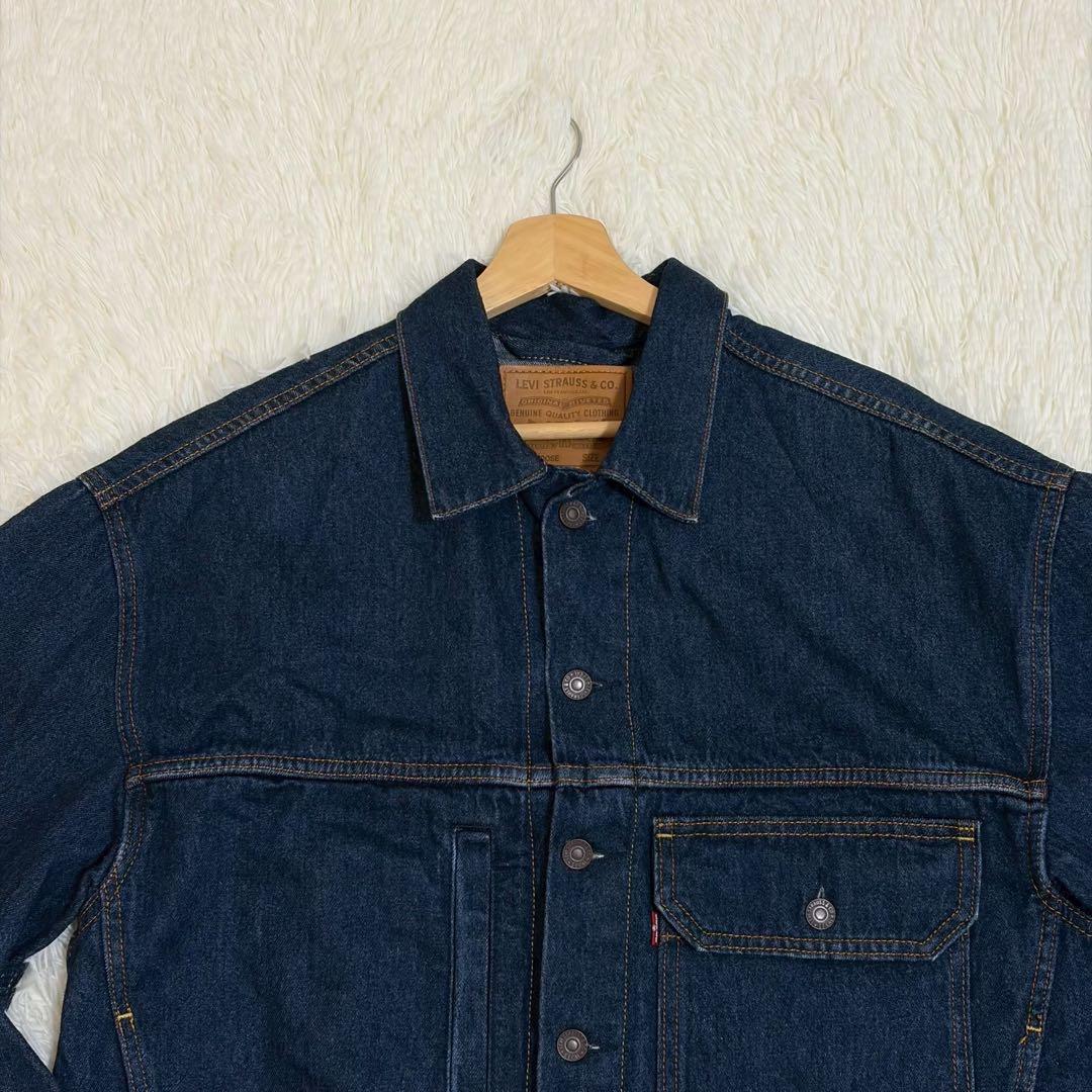 リーバイス 1st Gジャン ステイルーズ 濃紺 L相当 復刻