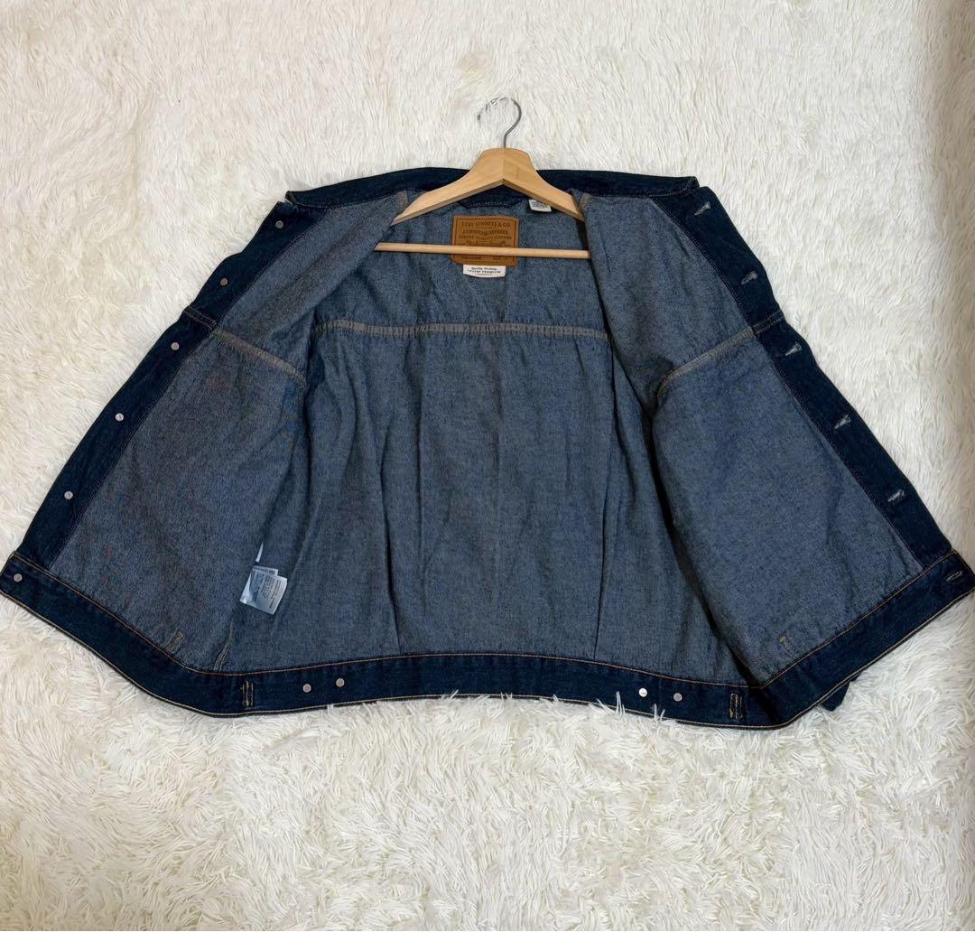 リーバイス 1st Gジャン ステイルーズ 濃紺 L相当 復刻