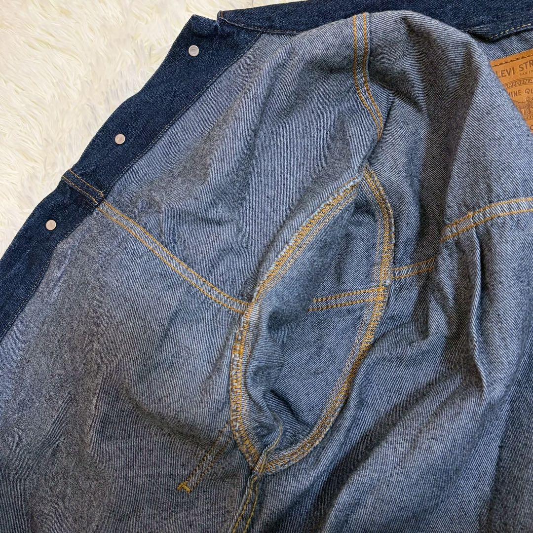 リーバイス 1st Gジャン ステイルーズ 濃紺 L相当 復刻