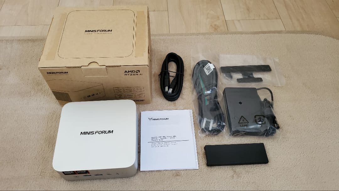 MINISFORUM AI X1【Ryzen 7 260搭載】 ミニPC