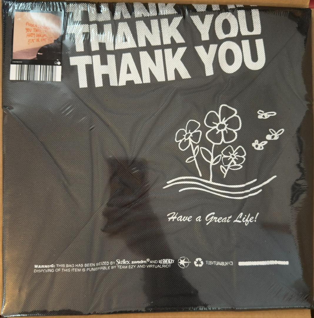 F*CK U SKRILLEX 2LP 12\" VINYL レコード