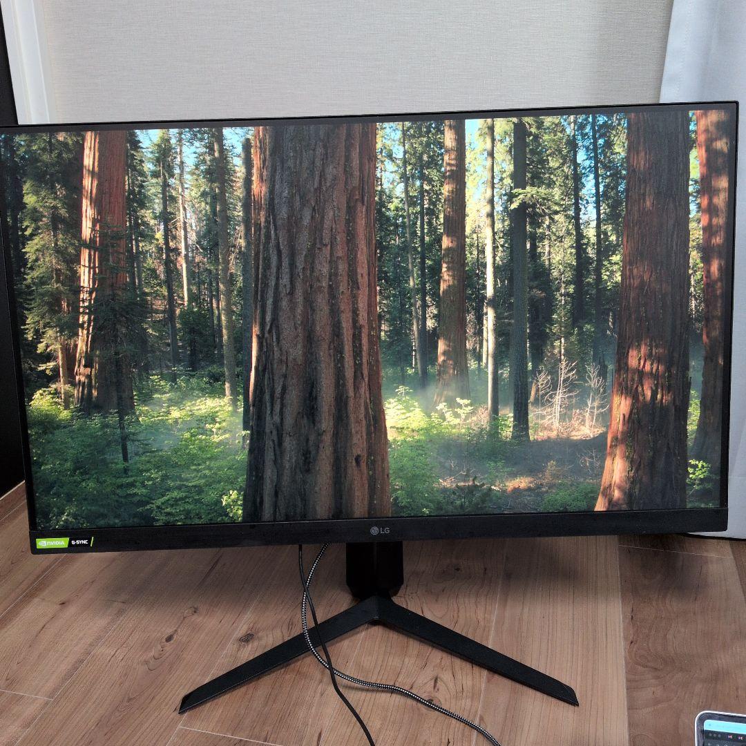 LGゲーミングモニター 31.5インチ WQHD@165Hz 32GP83B-B