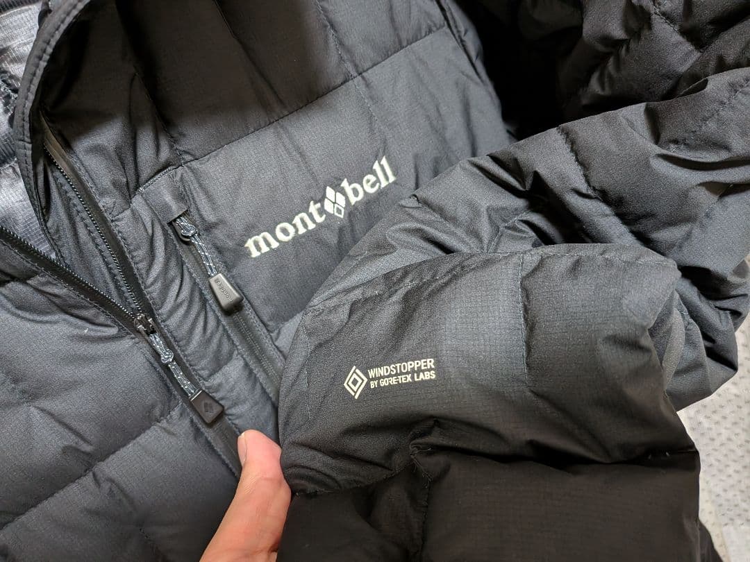 mont-bell イグニスダウンパーカ　Mens М GORE-TEXモデル