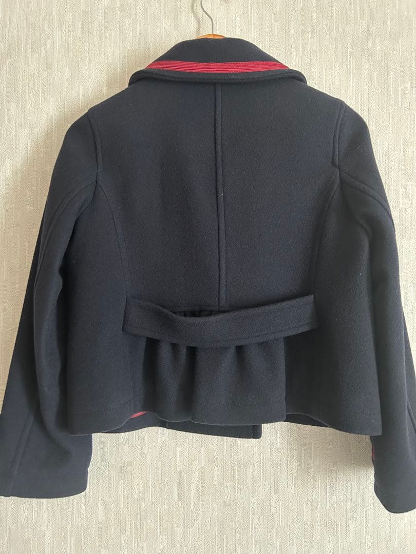 美品ジェーンマープル ラムメルトンショートコート