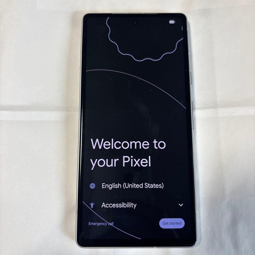 美品　Google Pixel 7a スノー 128GB SIMフリー