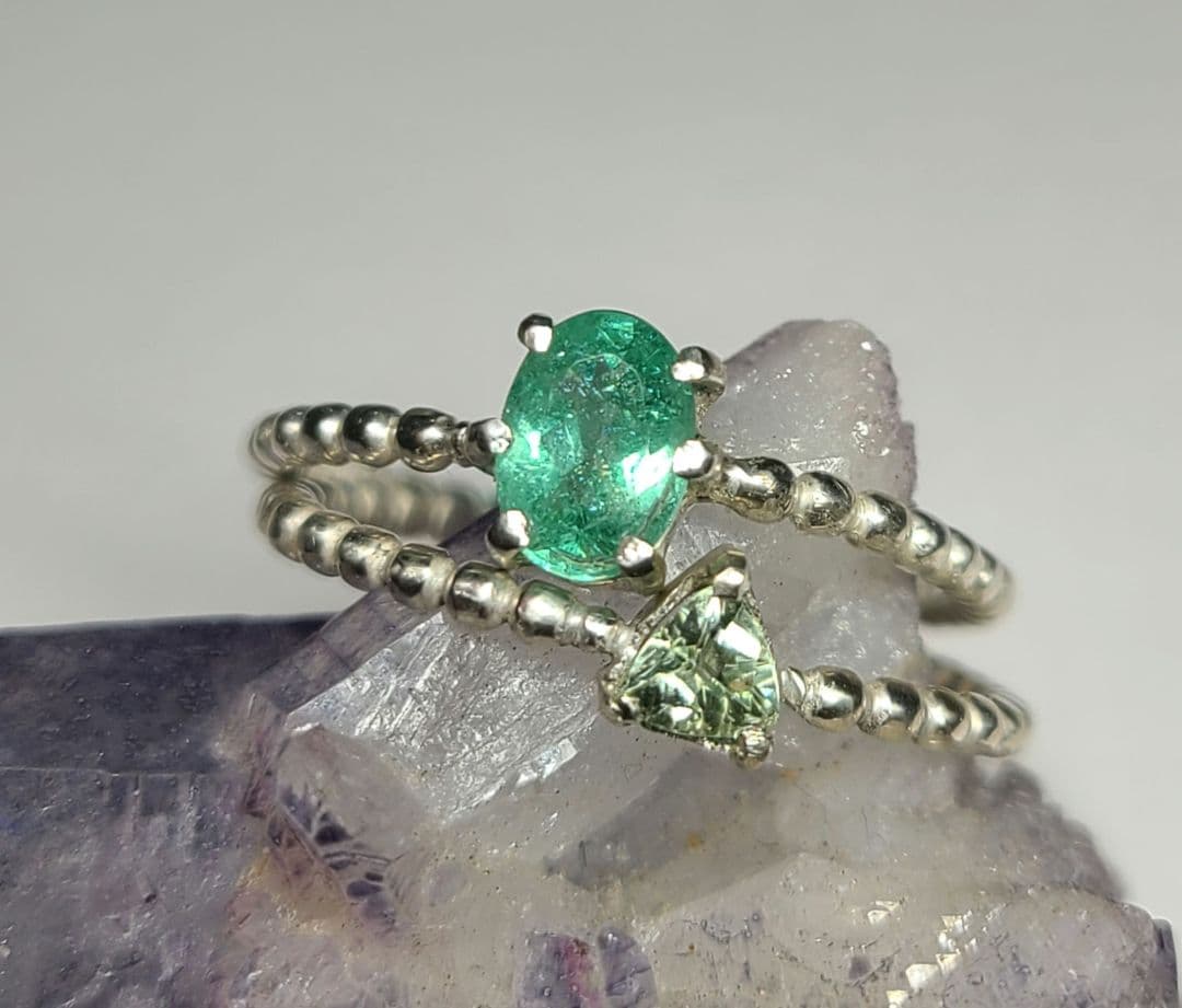 ユイ★バターリャパライバトルマリン、ブラジル産トルマリン★リングオーダー