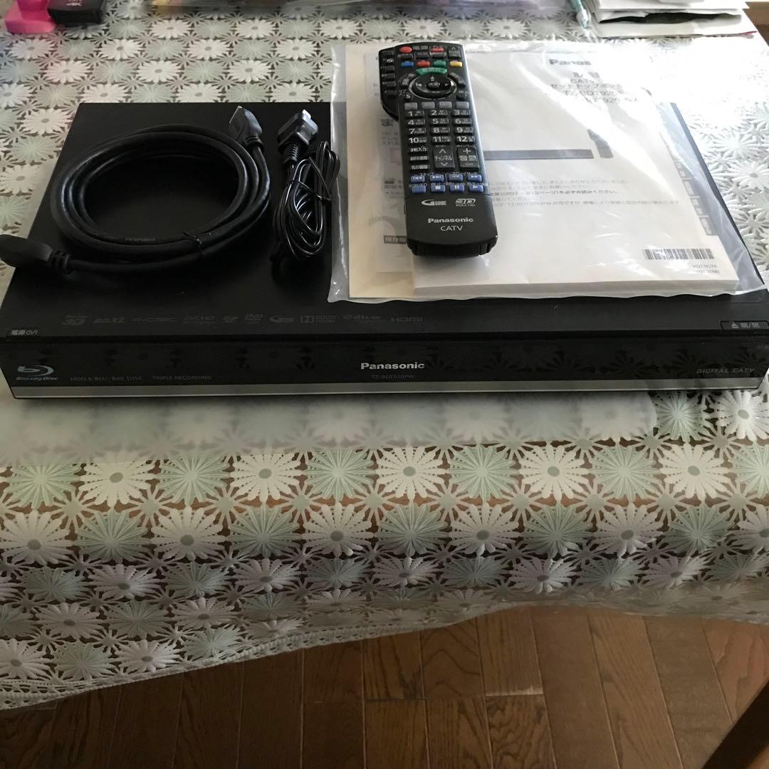 Panasonic ブルーレイレコーダー 本体、SDカード再生可能