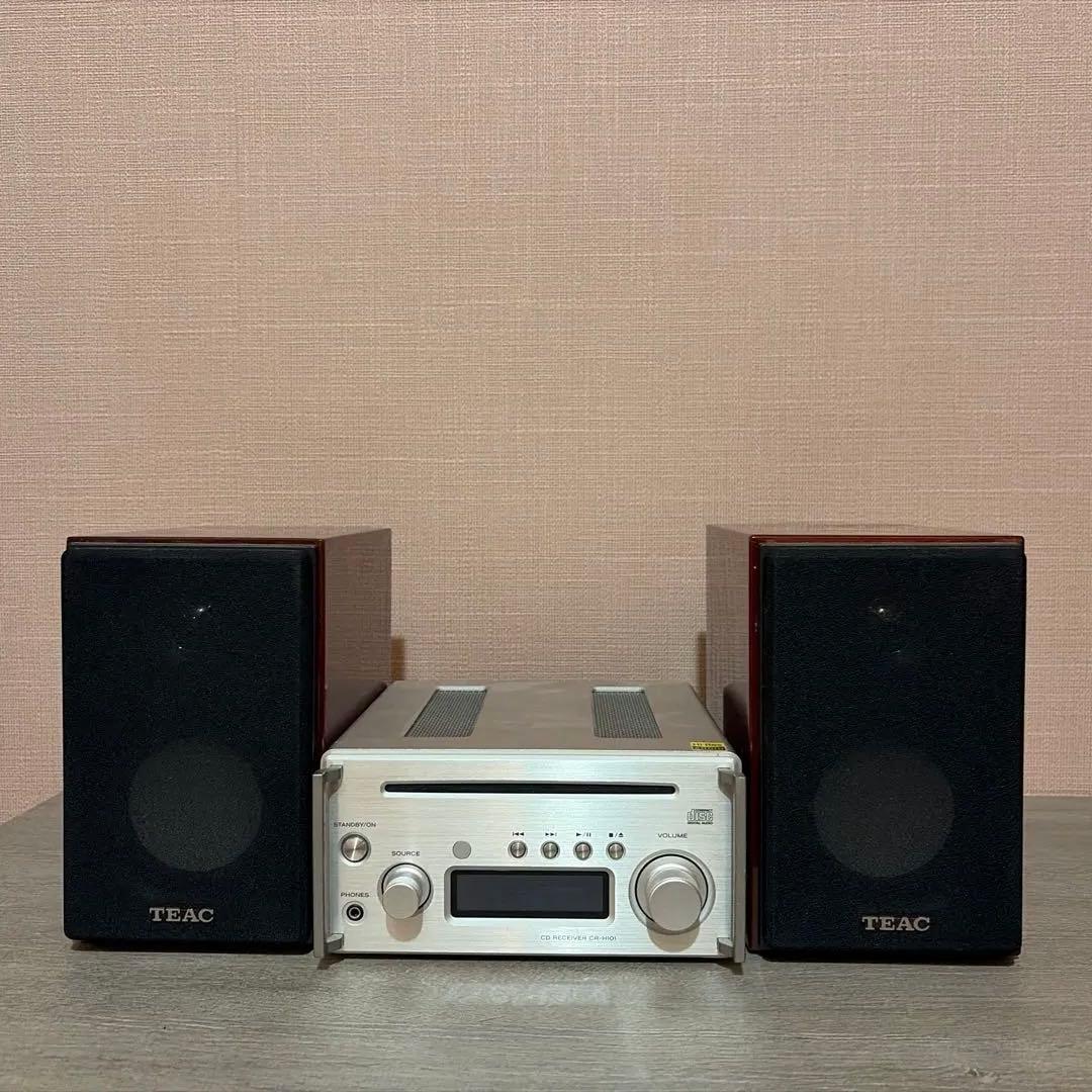 ラジオ・コンポ TEAC CD RECEIVER CR-H101