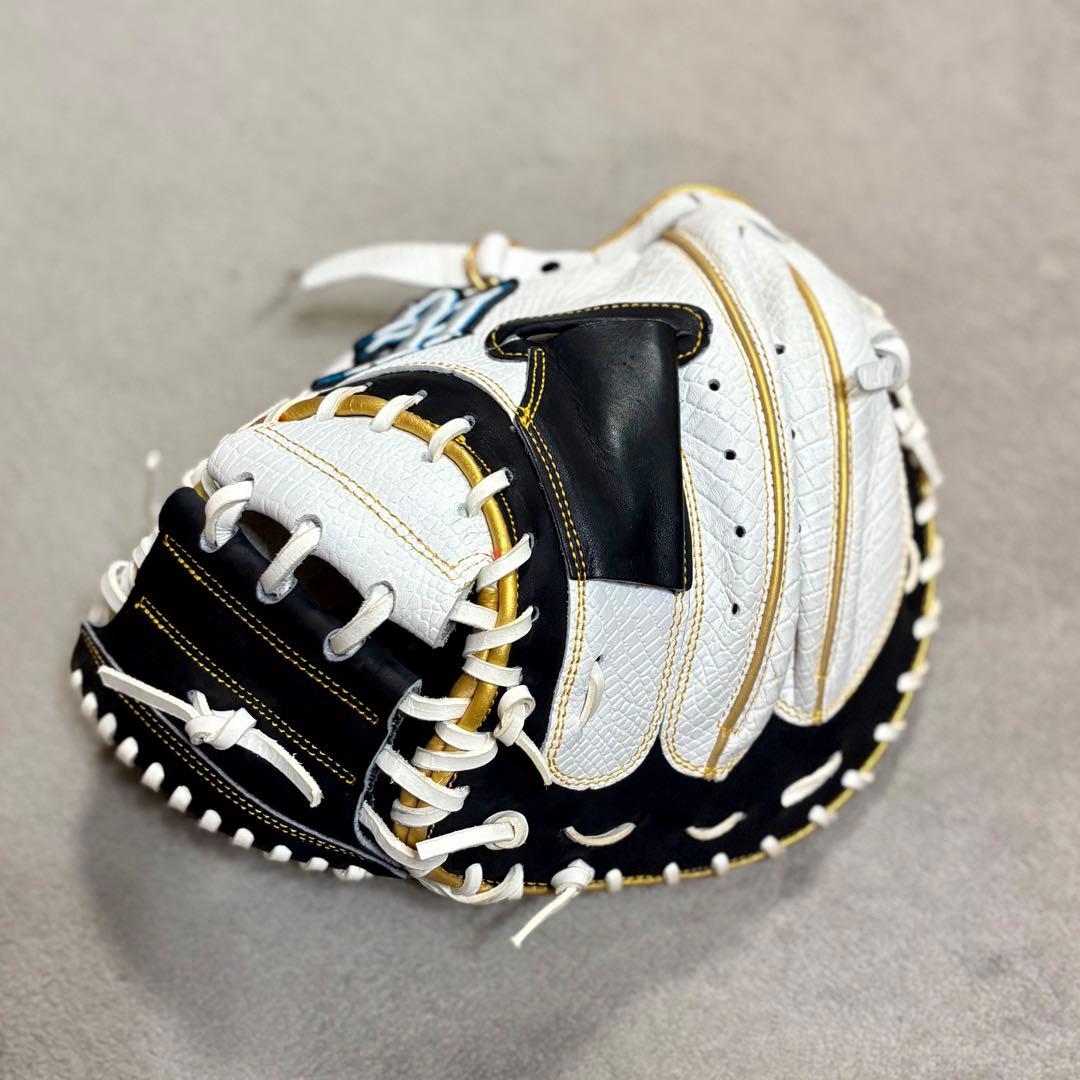 硬式 スペシャルオーダー キャッチャーミット ハイゴールド 捕手 野球