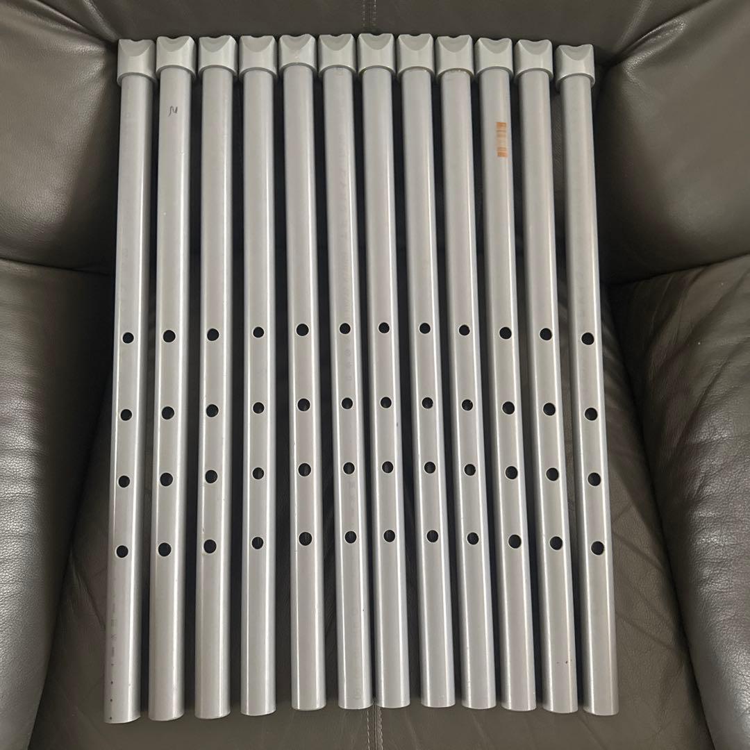 尺八　塩ビ管　ハンドメイド　12本まとめて