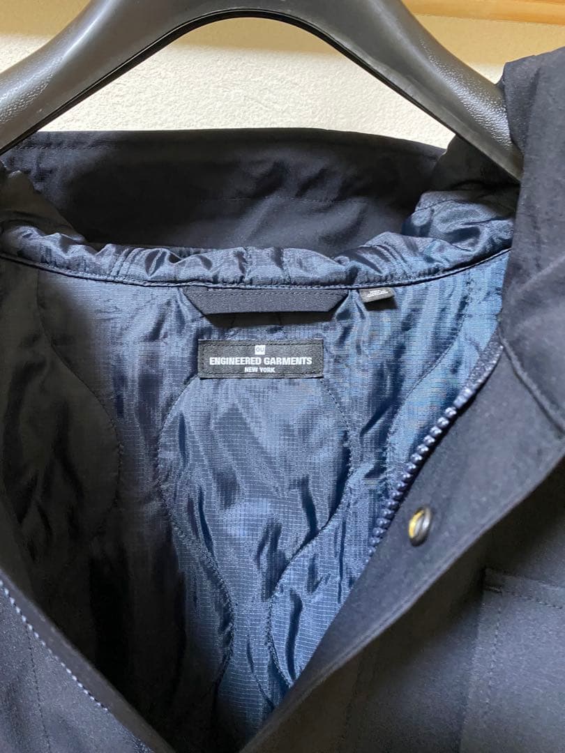 GUエンジニアドガーメンツ　パテッドシェルパーカ