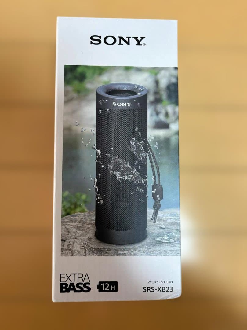 【新品】箱にキズ有 保証書付 SONY ワイヤレススピーカー SRS-XB23