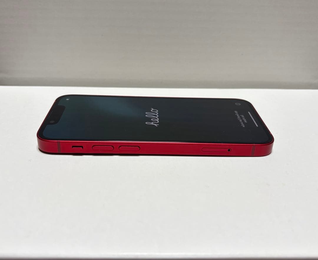 美品Apple iPhone 13mini 本体 レッド 128GBSIMフリー