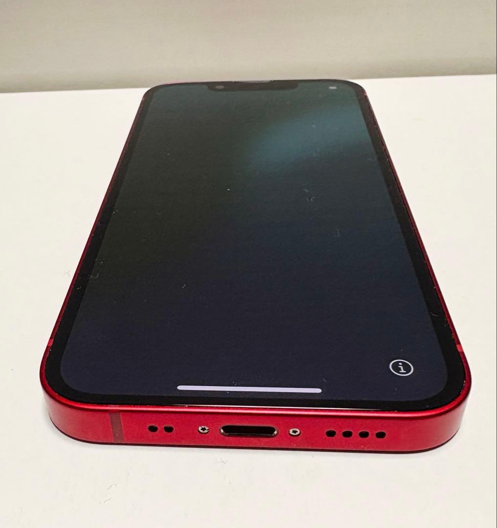 美品Apple iPhone 13mini 本体 レッド 128GBSIMフリー