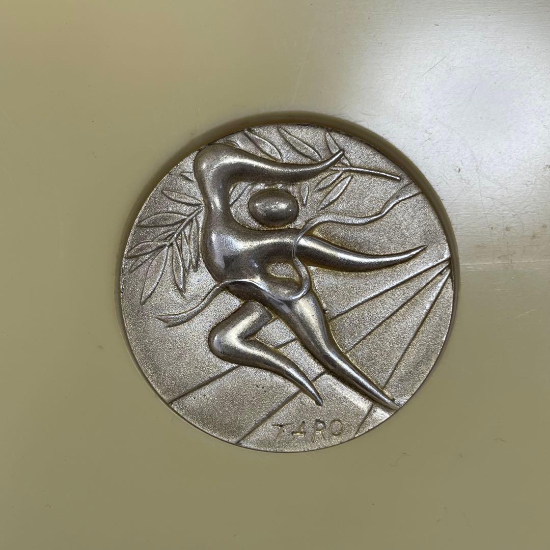 1972年ミュンヘンオリンピック公式参加メダル　記念メダル　純銀