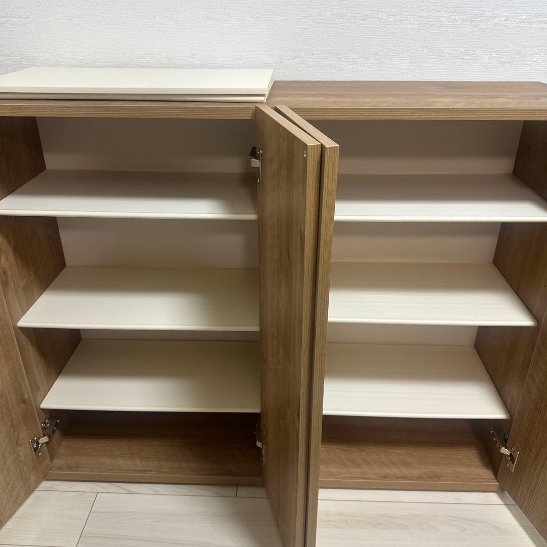 LOWYA シューズキャビネット　タノメル便発送