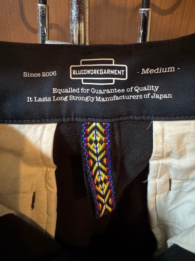 BLUCO Warm Work Pants ウォームワークパンツ M ネイビー
