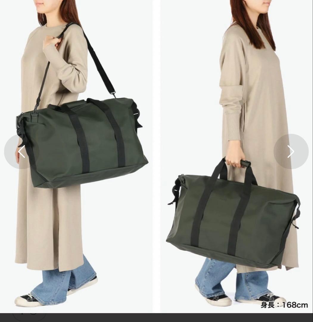 【新品未使用、タグ付き】RAINS Hilo Weekend Bag W3