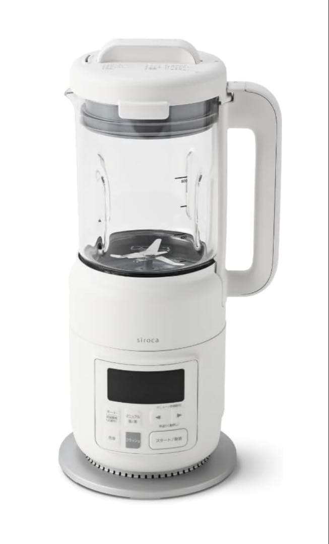 【新品・未開封】シロカ おうちシェフ ブレンダー 加熱機能付 SM-S151