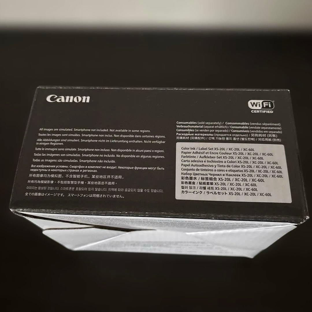 【Canon】SELPHY QX20 コンパクトフォトプリンター ホワイト