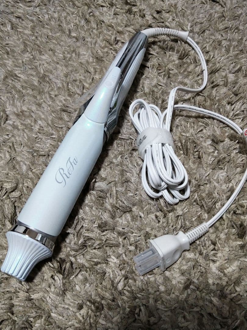【美品】ReFa カールアイロン プロ 38mm 白 ※保証書・ポストカード付き