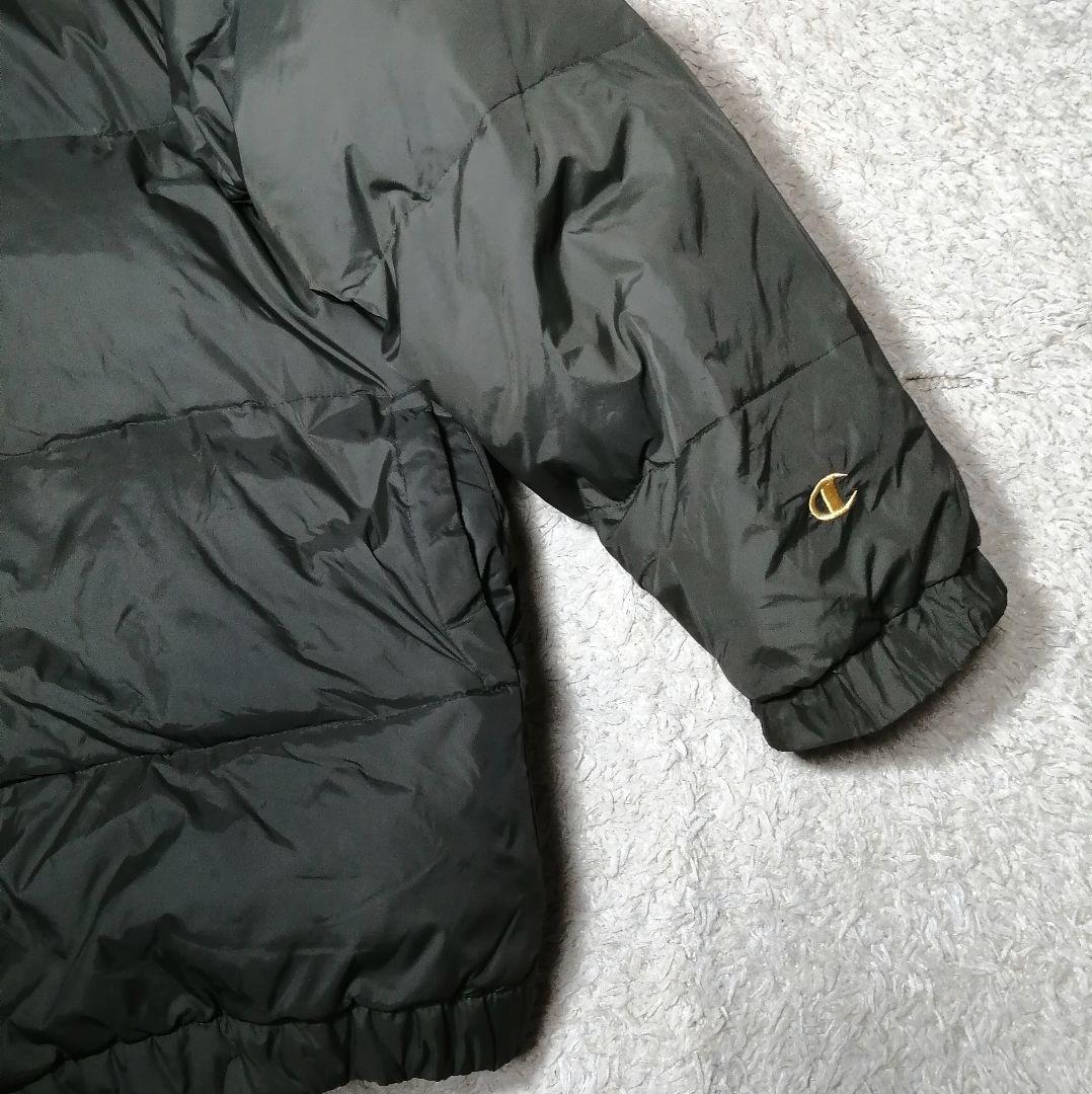 ★90s★チャンピオン★ダウンジャケット 4L 超ビッグサイズ オリーブドラブ