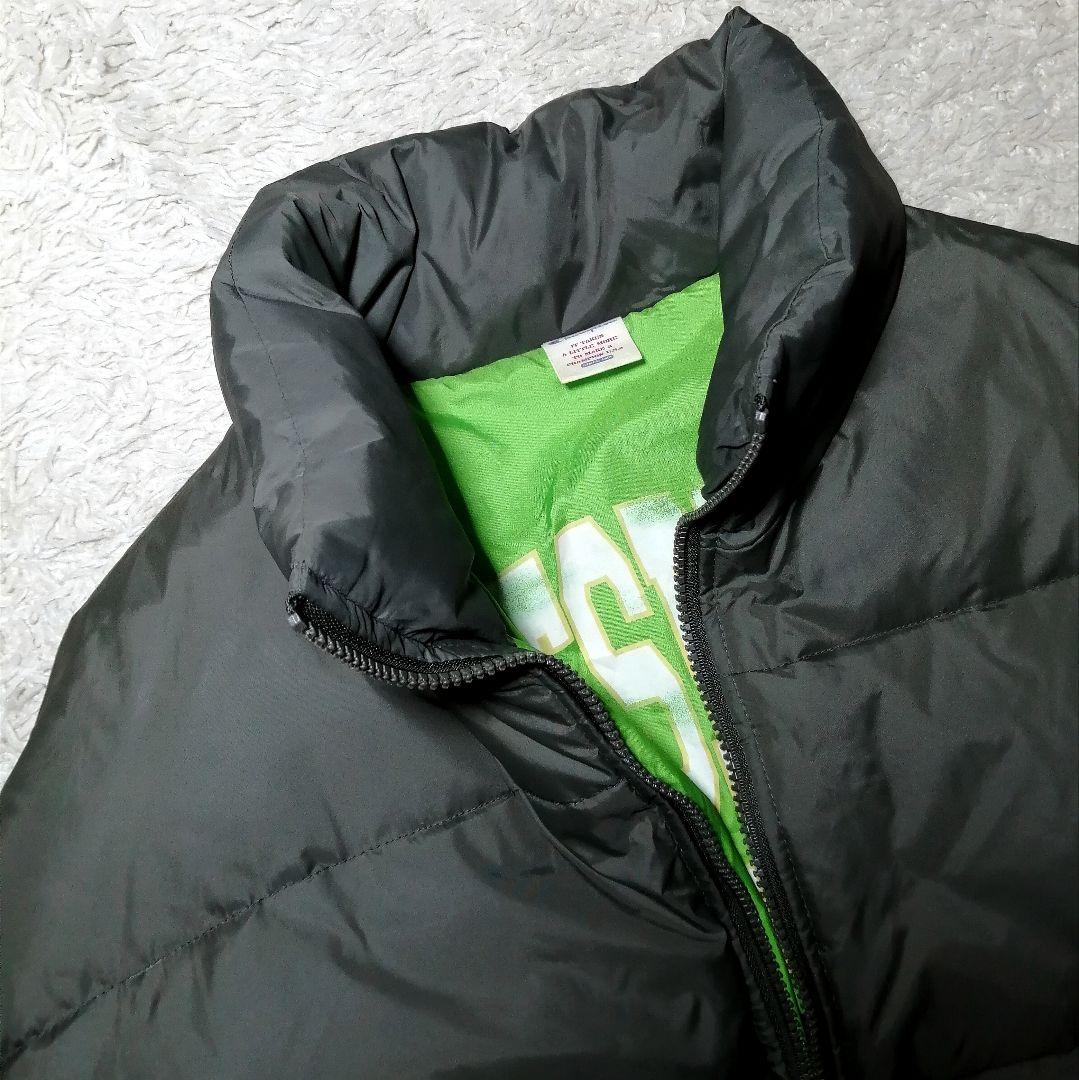 ★90s★チャンピオン★ダウンジャケット 4L 超ビッグサイズ オリーブドラブ