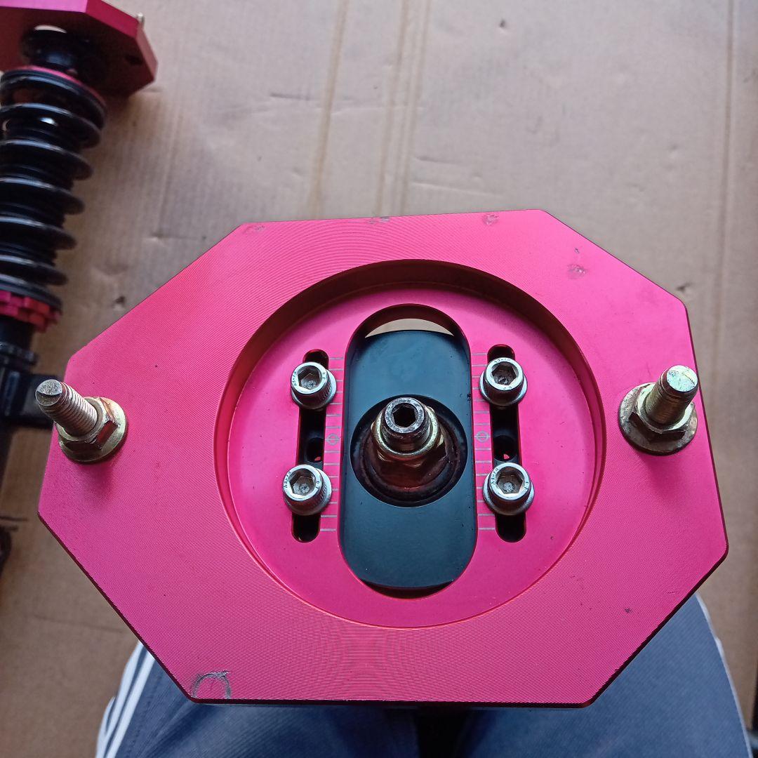 ☆アバルト５９５及び695用☆ラルグス製ピロアッパー付き車高調フロントのみ