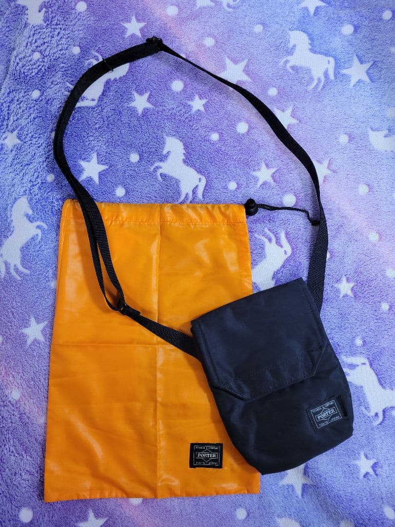 ほぼ未使用‼️kaptainsunshine 別注 PORTER サコッシュ 黒