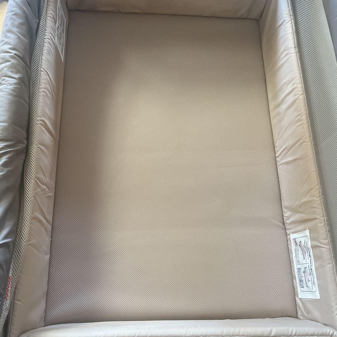 Aprica アップリカ　ココネル エアー ベビーベッド ブラウン