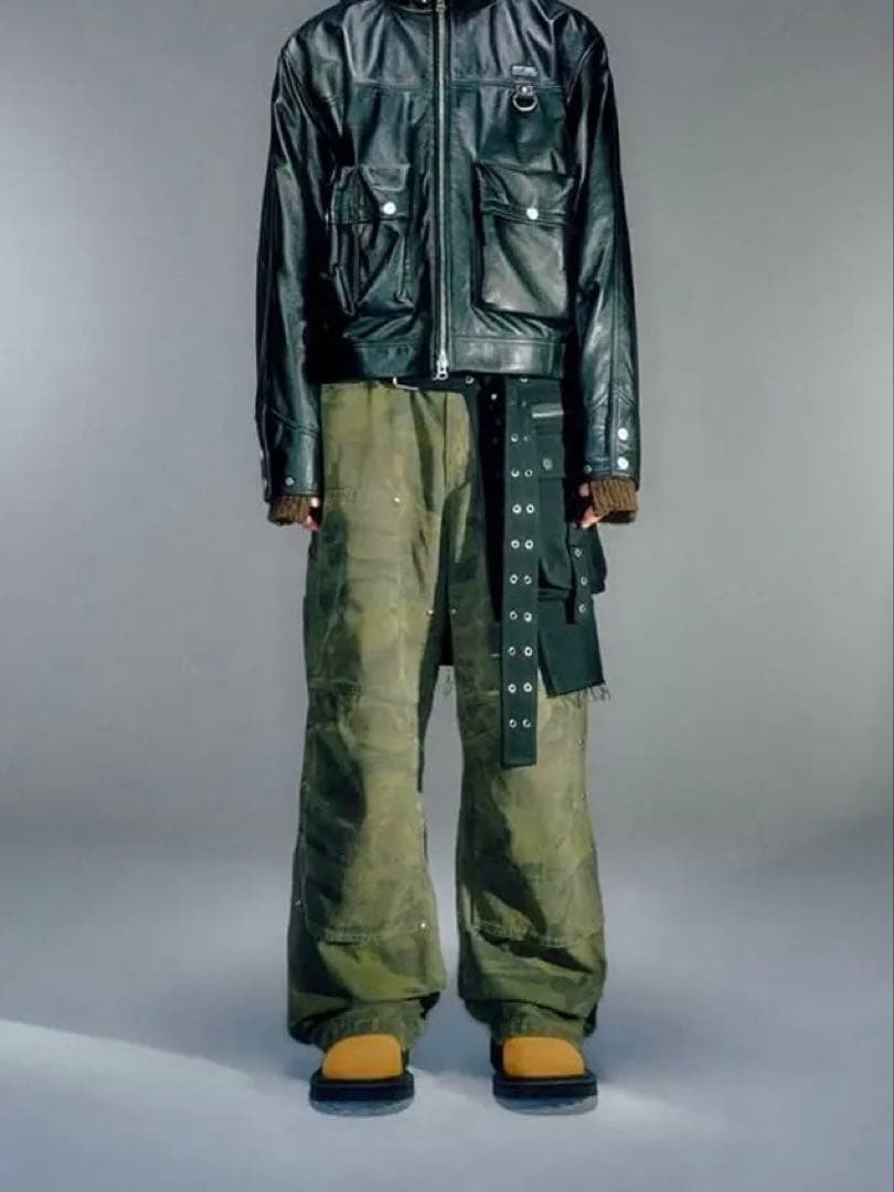 vacant archive カーゴパンツ ペインターダルブニー　迷彩　カモフラ