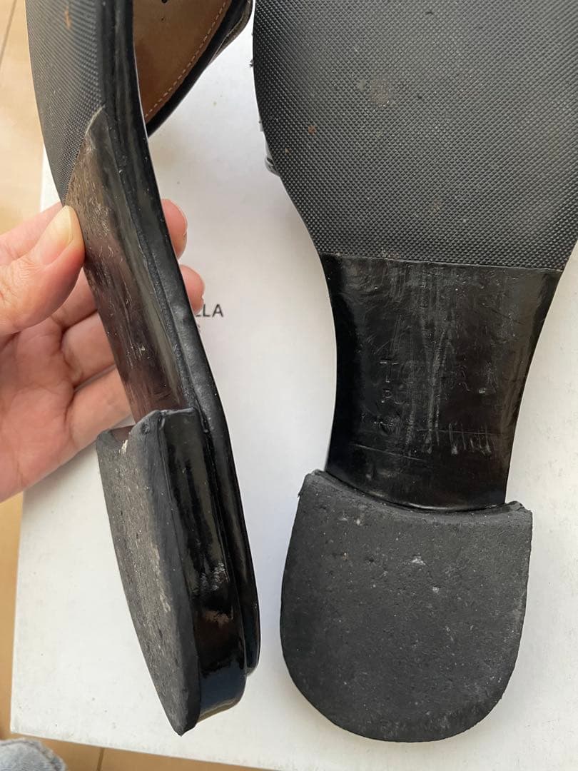 TOGA PULLA サンダル　ブラック　38