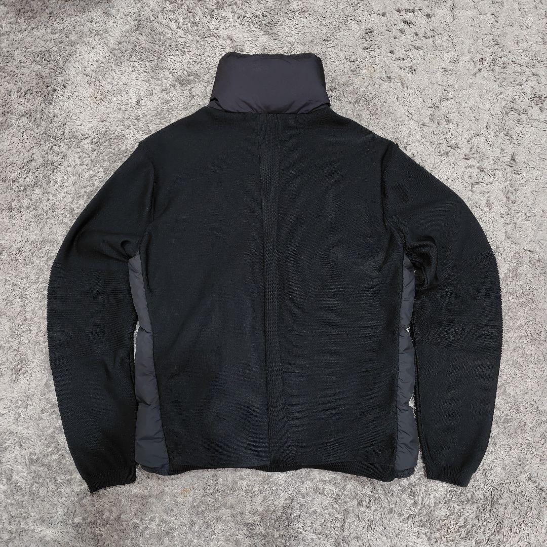 ひがし モンクレール Cardigan Tricot ハイブリッドダウン