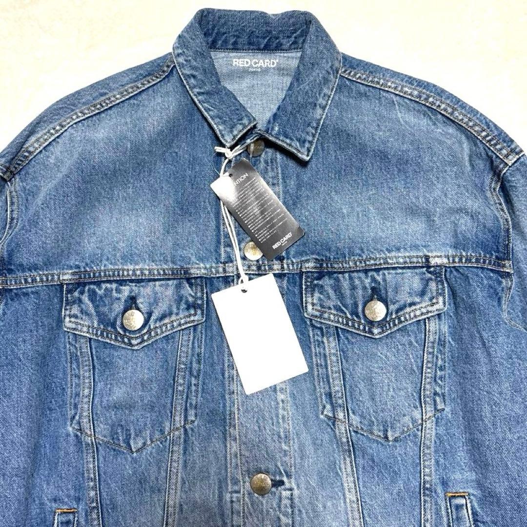 新品タグ付✨RED CARD TOKYO デニムジャケット オーバーサイズ