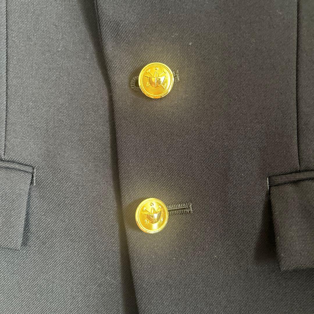 【クリーニング済】Ralph Lauren ネイビー スーツジャケット上下120