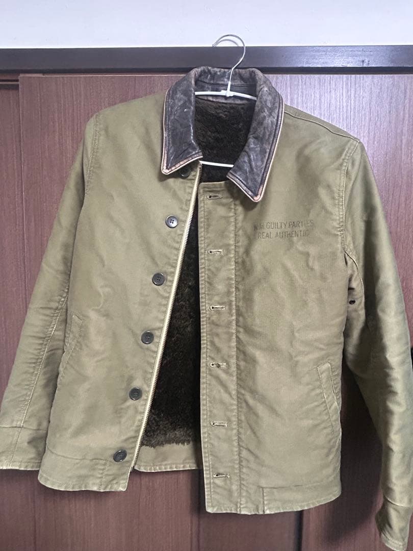 WACKO MARIA/ワコマリア デッキジャケットS襟レザー