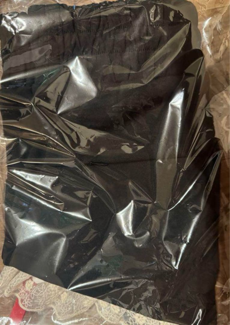 S jersey shorts lace BLACK②